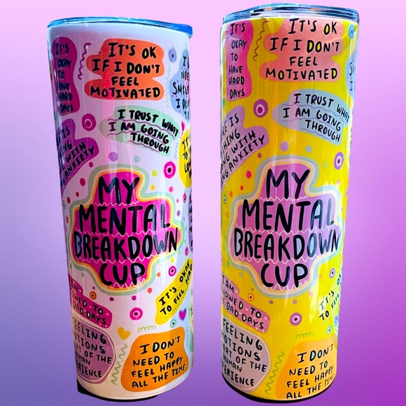 Tumbler Mental Health Awareness - Picture 1 of 2